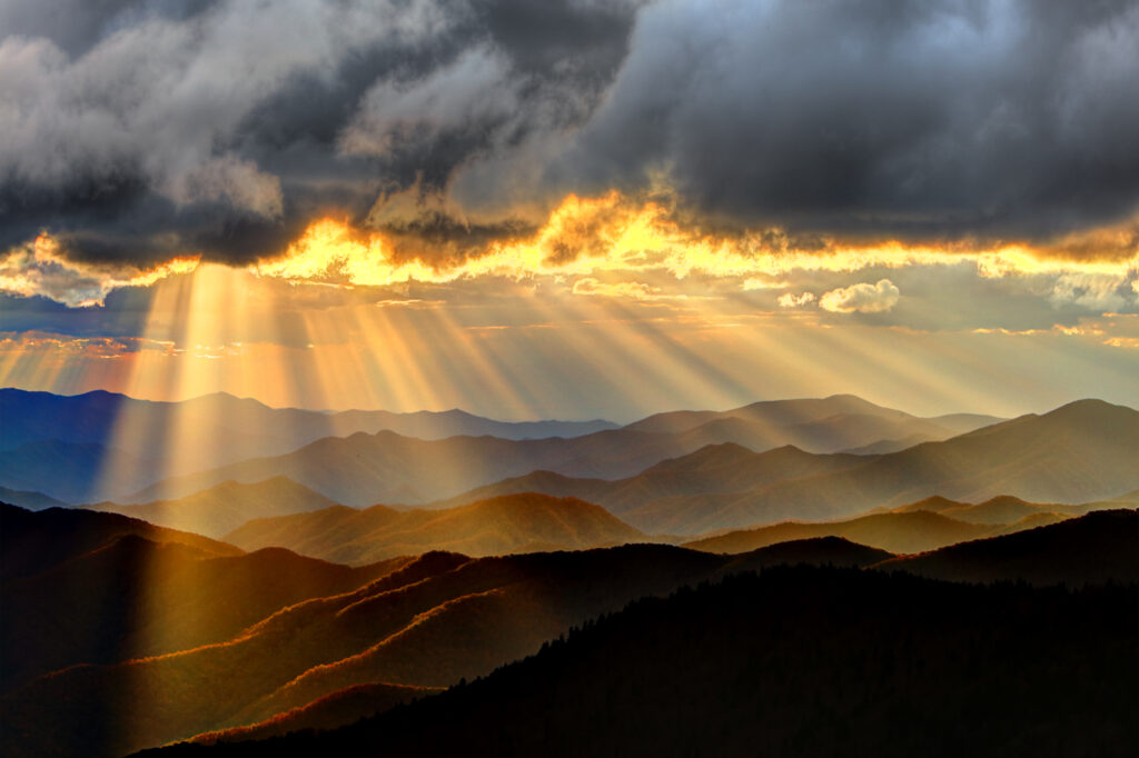 Sunkissed Hills, Clingman's Dome, Smoky Mountains, North Carolina