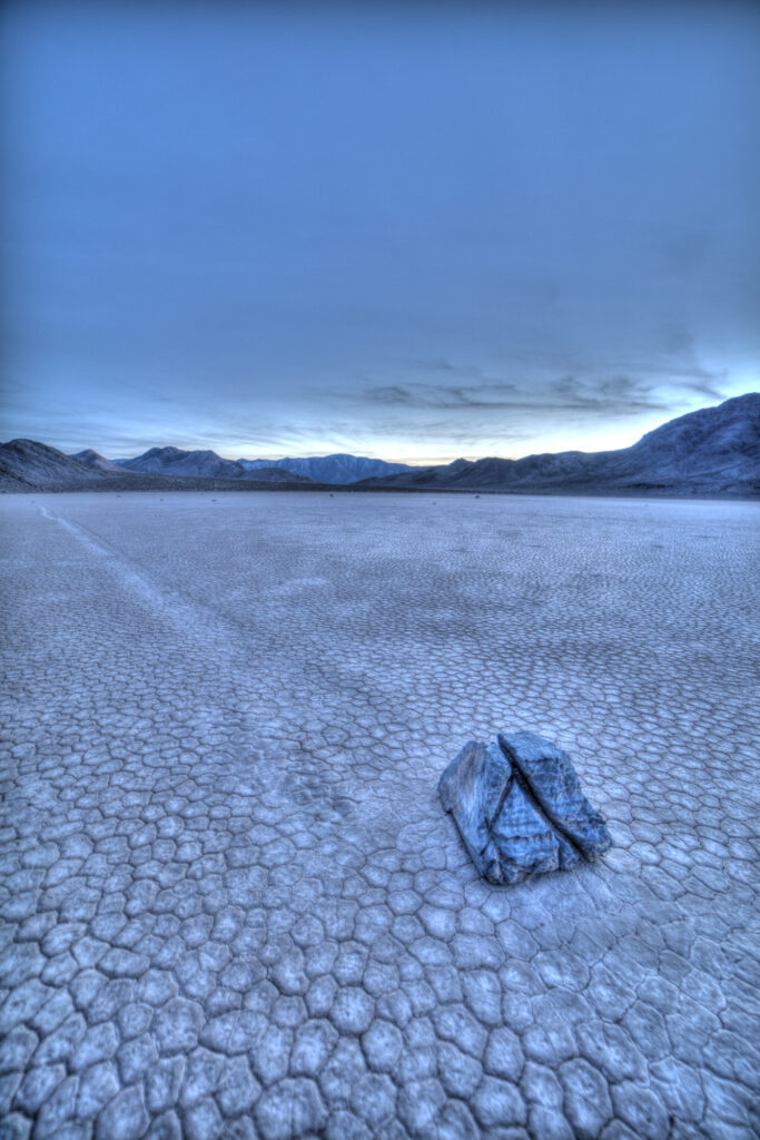Roaming Rock At The Racetrack, Death Valley, California