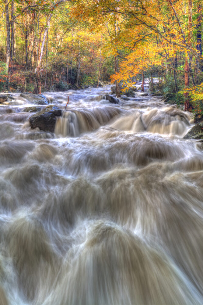 Raging Stream, Smoky Mountains, Tennessee