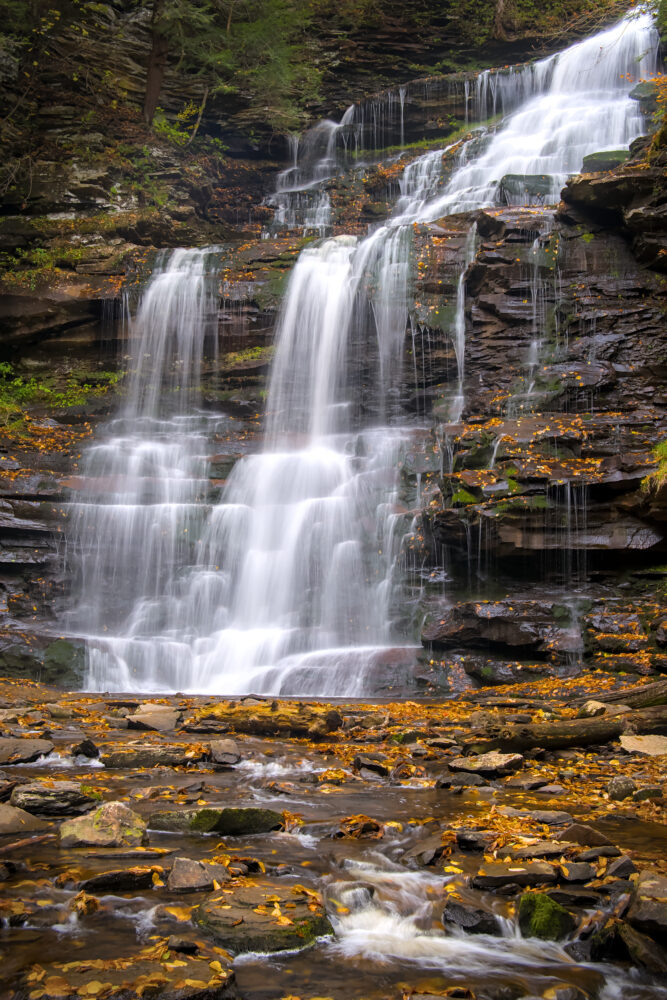Ganoga Falls, Ricketts Glen State Park, Pennsylvania