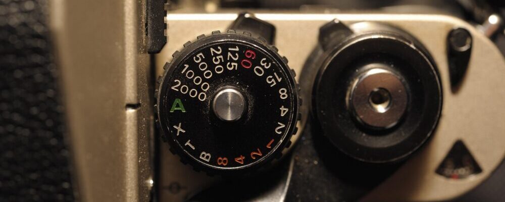 Camera Shutter Speed Dial