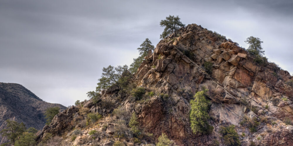 Rocky Outcrop, Chisos Basin, Big Bend National Park, Texas