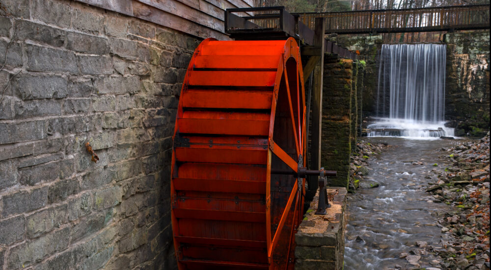 The Grist Mill, Clarkson Covered Bridge Park, Cullman County, Alabama