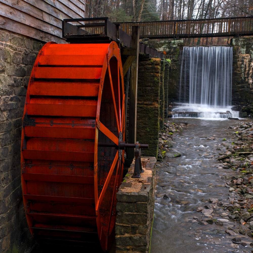 The Grist Mill, Clarkson Covered Bridge Park, Cullman County, Alabama